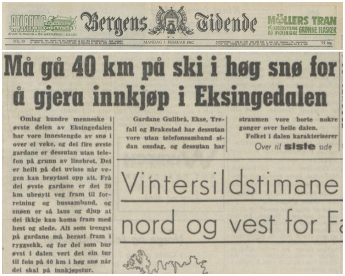 Snøvinteren 1962 – del 2